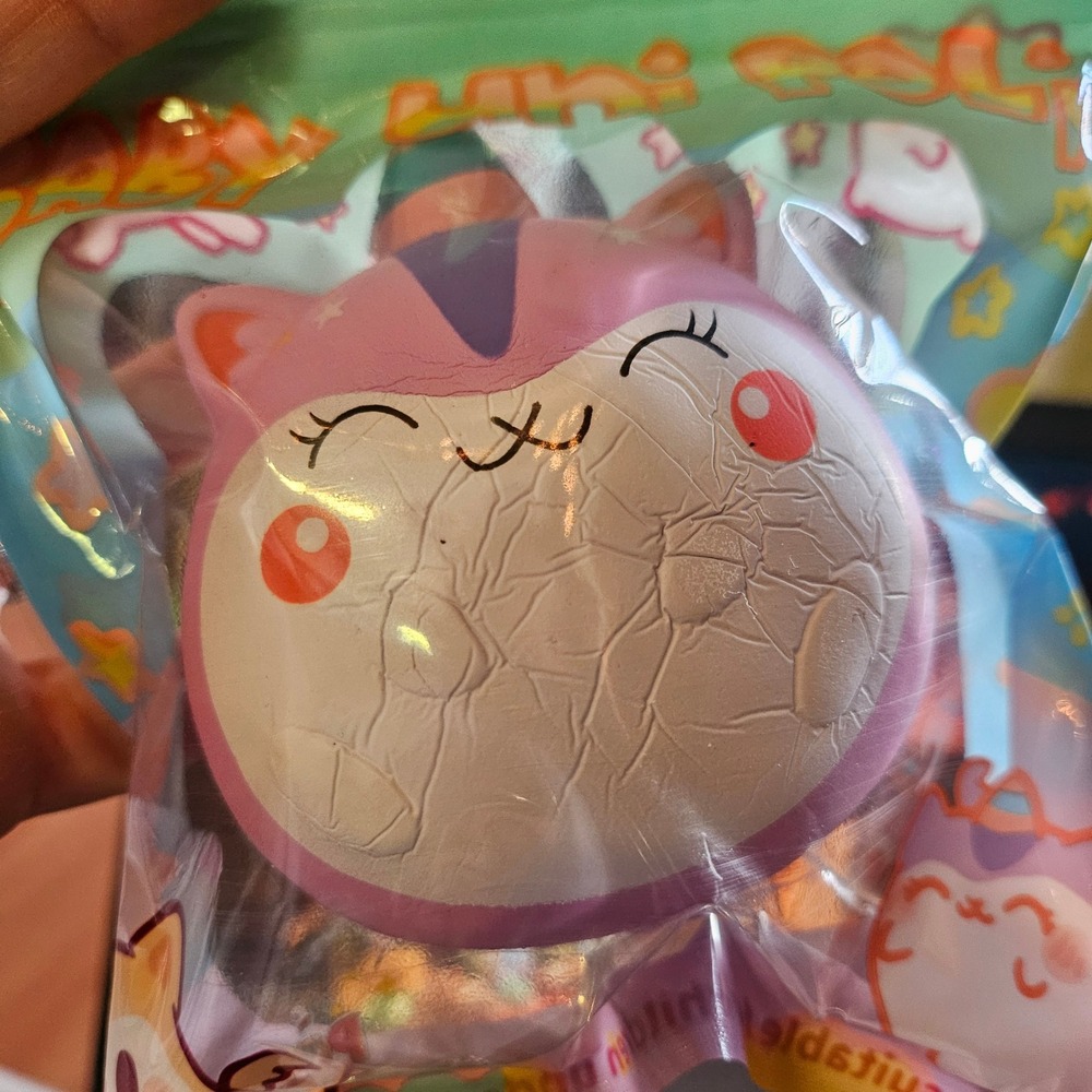 Poli Squishies Hamster Baby Uni Poli Squishy Slow Rising New Kawaii Creases